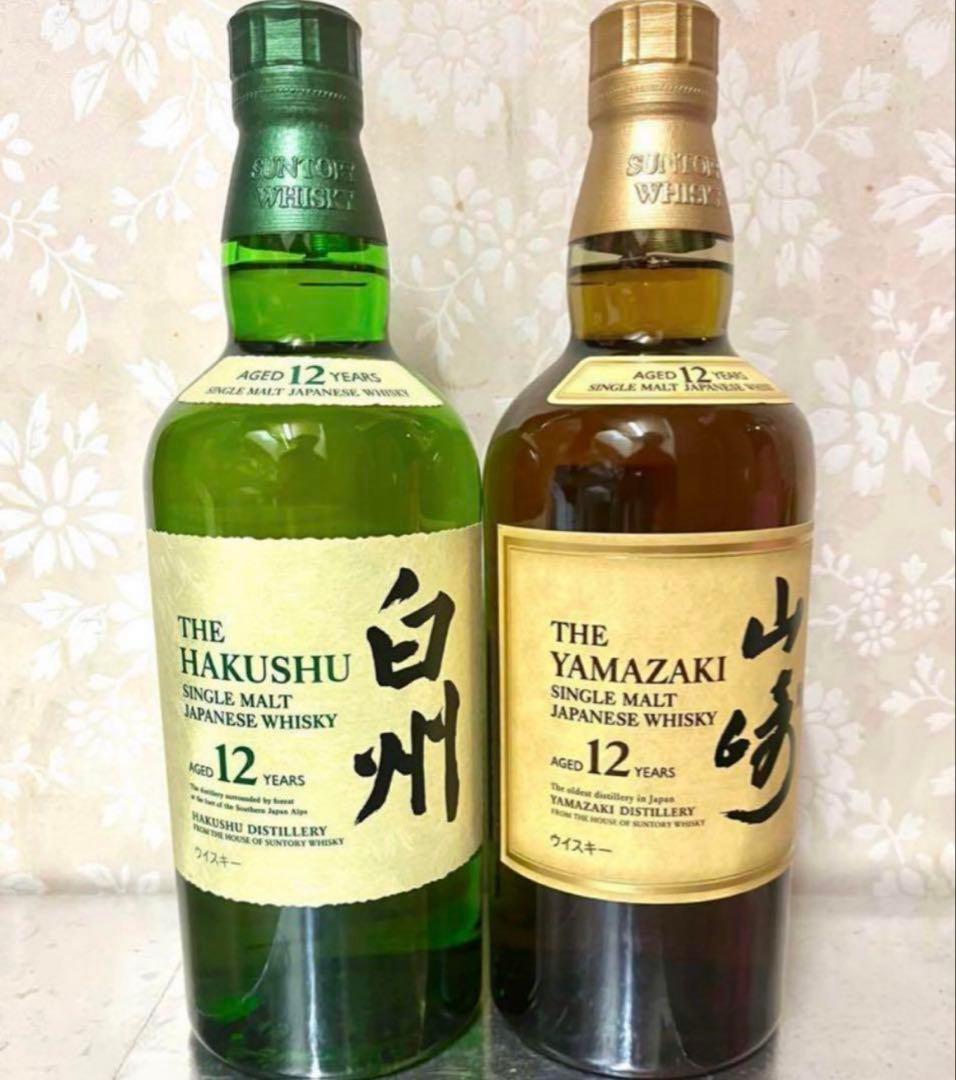 サントリー 白州・山崎 12年セット