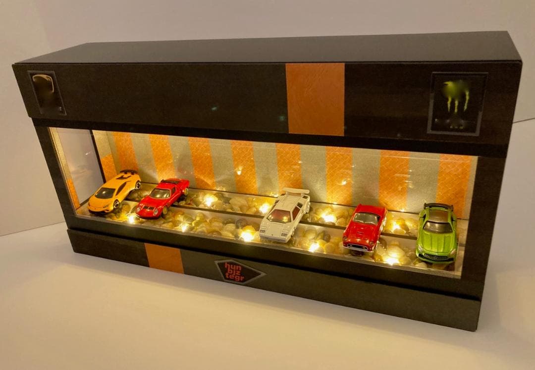 花崗岩、テラコッタ＆ストーン・ディスプレーBOX / スタイリッシュジオラマ