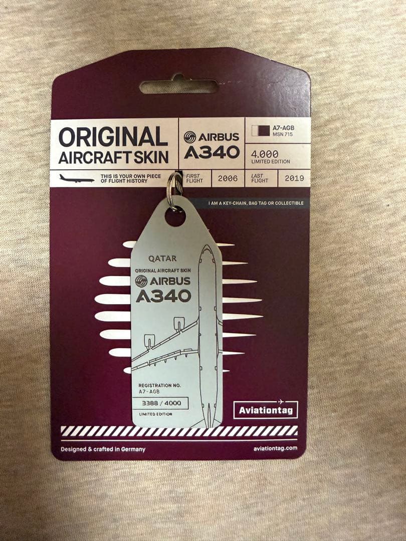 カタール航空 A340-600 Aviationtag