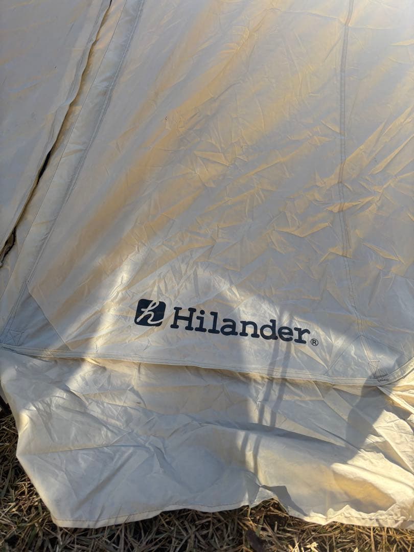Hilander 大型ドーム型テント ベージュ