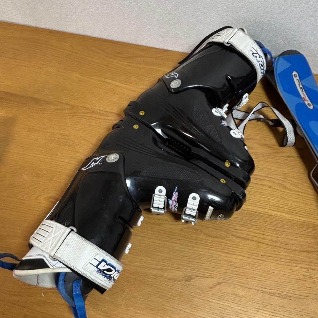 メンズ　ショートスキーファンスキーセット　Nordica 26/26.5cm