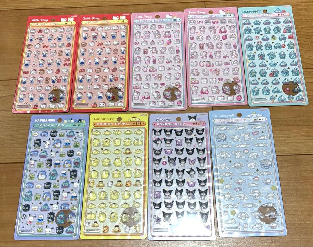 【入手困難・レア含む】正規品 ボンボンドロップシール 45枚以上 まとめ売り