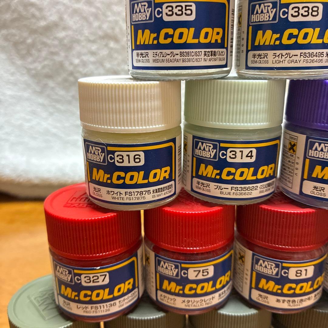 Mr.COLOR 15個まとめ売り15個(プラモデル塗料)