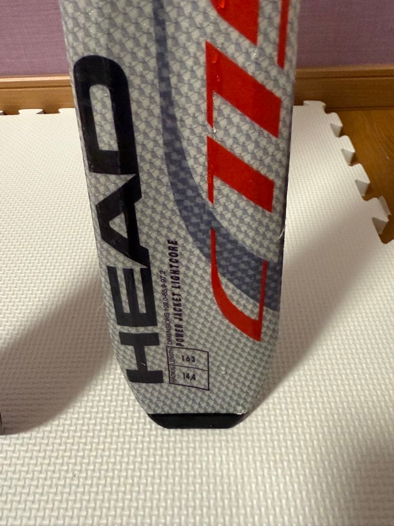 HEAD スキー板 ビンディング 2点 セット 163cm