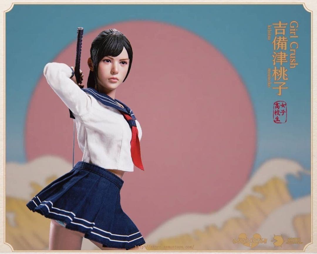 Asmus Toys 吉備津桃子 1/6 もも高校生桃太郎 DX verコスプレ