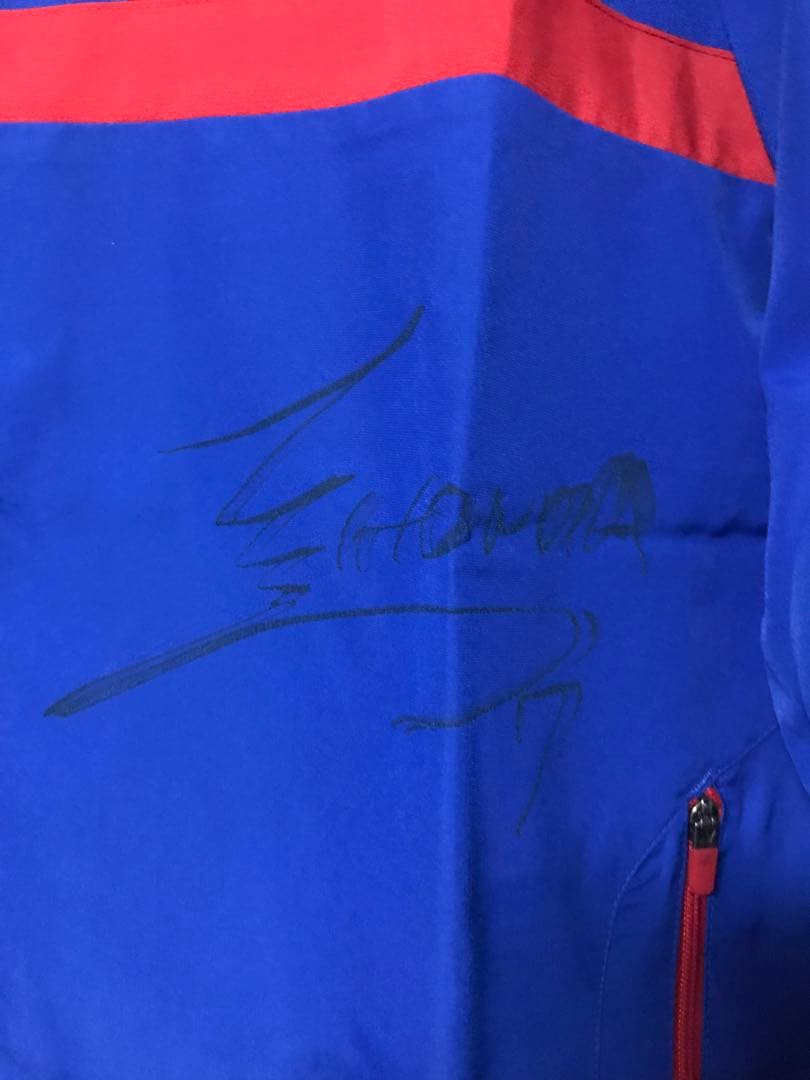 新品 チェスカモスクワ 本田圭佑選手直筆サイン入りユニフォームジャージジャケット
