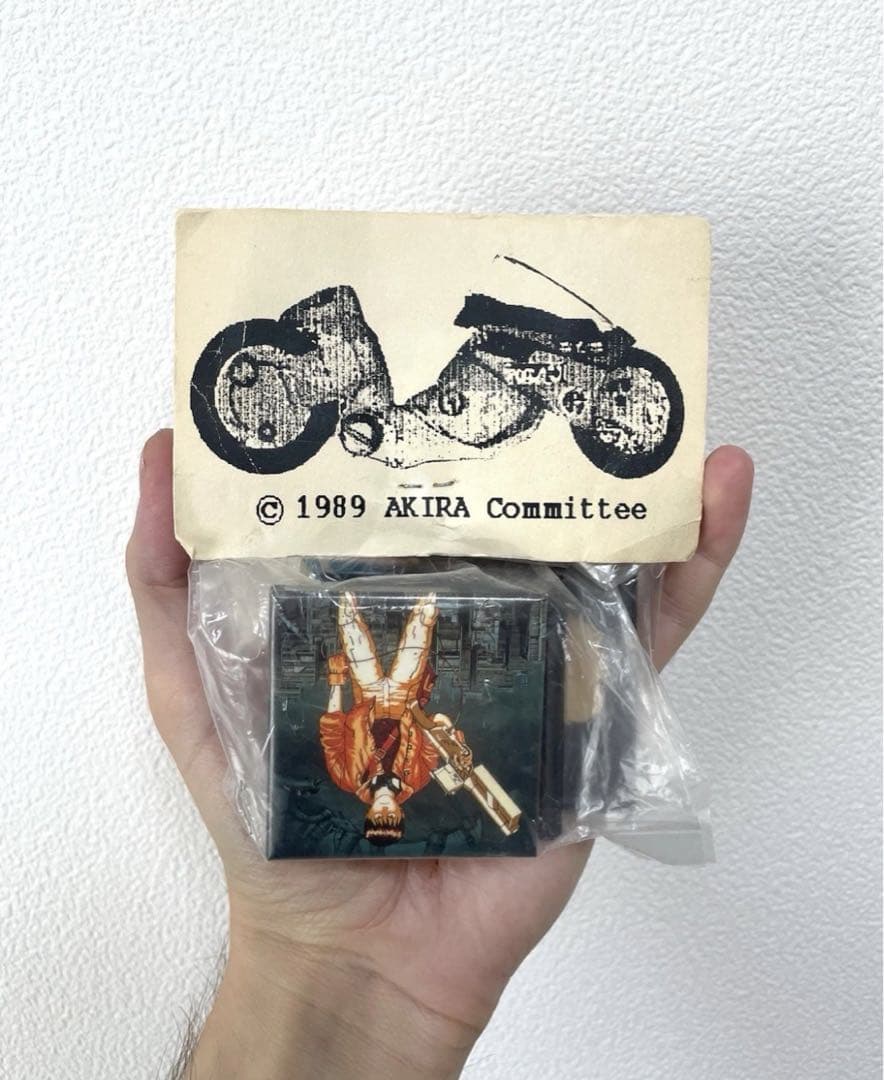 AKIRA アキラ 大友克洋 缶バッジ ピンズ ピンバッジ デッドストック80s