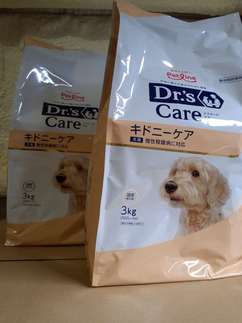 もこ様ドクターズケア犬用療法食キドニーケア3kg ×2袋