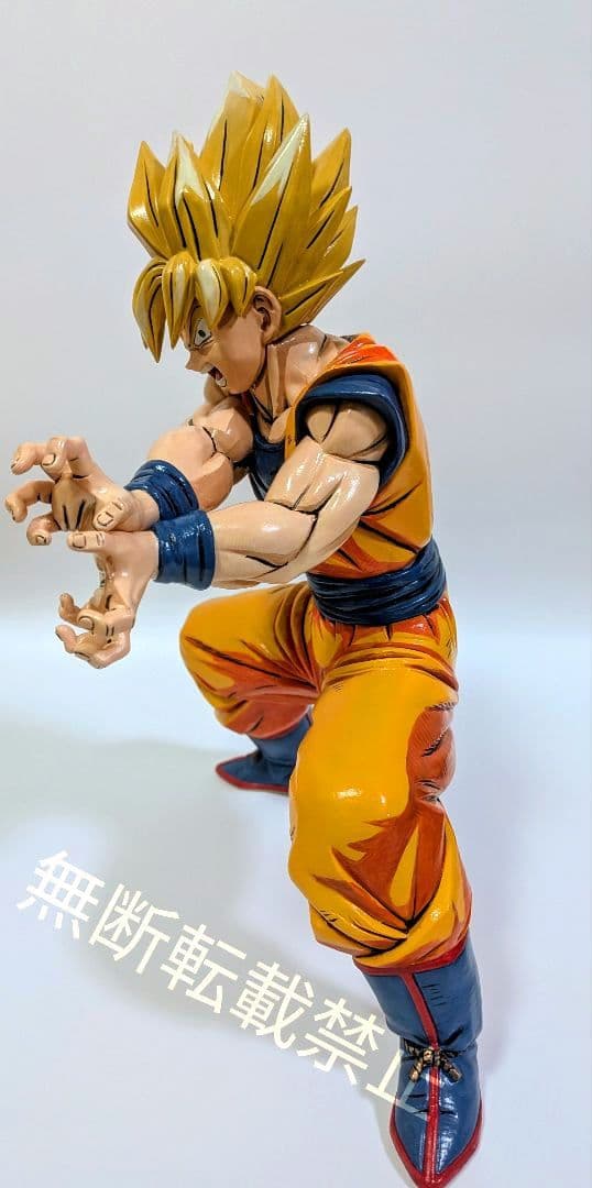 グランディスタ ドラゴンボール 悟空 フィギュア リペイント 二次元彩色