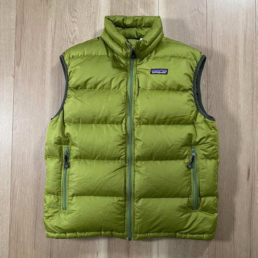 【希少カラー】Patagonia　ダウンベスト　グリーン　Sサイズ