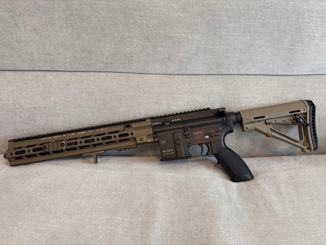 次世代電動ガン HK416D フルカスタム