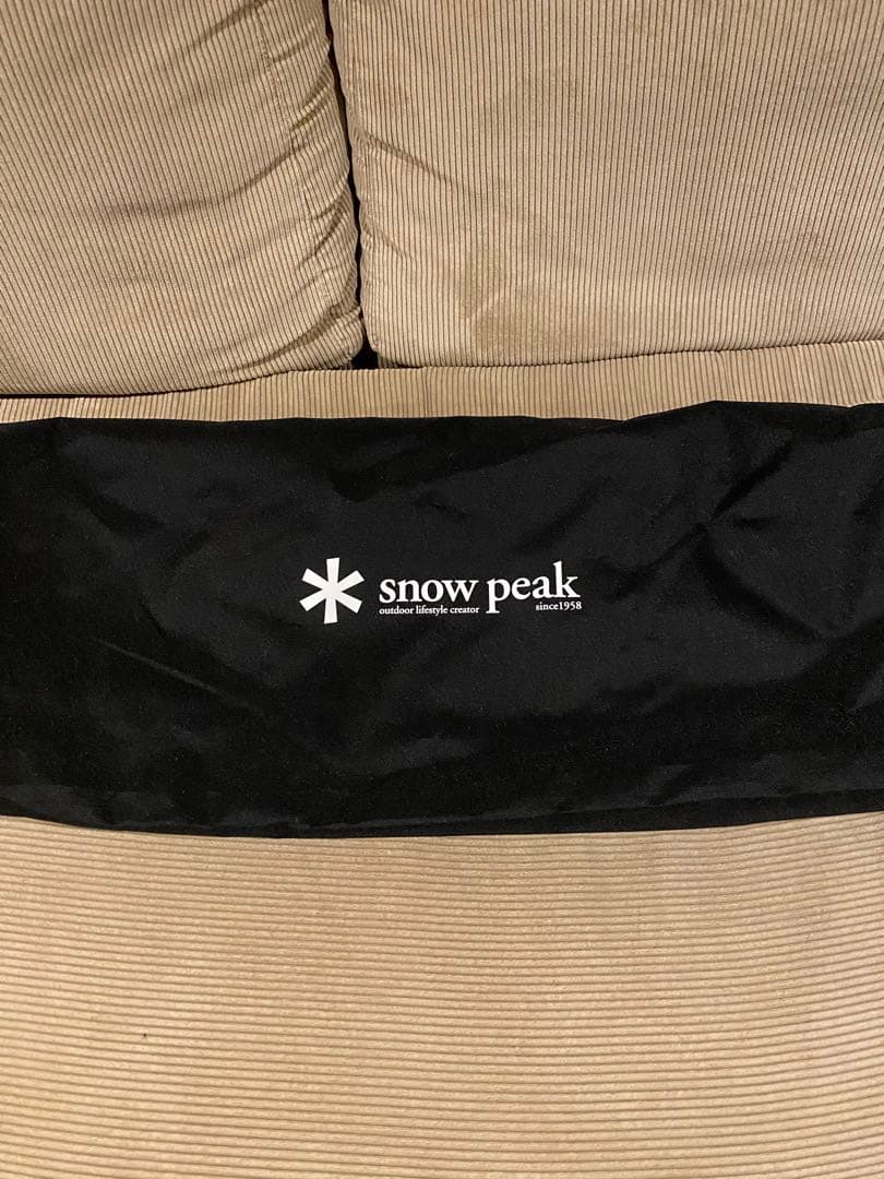  peak スノーピーク　ローチェアショート　グレー