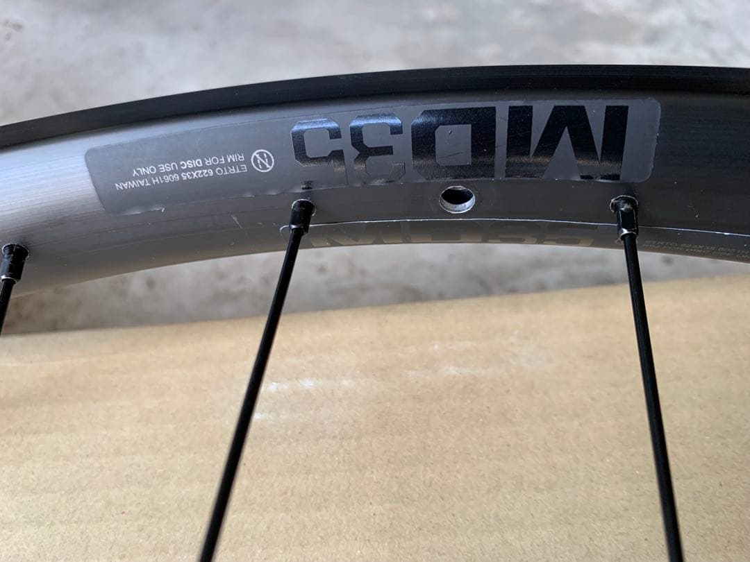 ボントレガー　完成車外しホイール　29er boost MD35 チューブレス