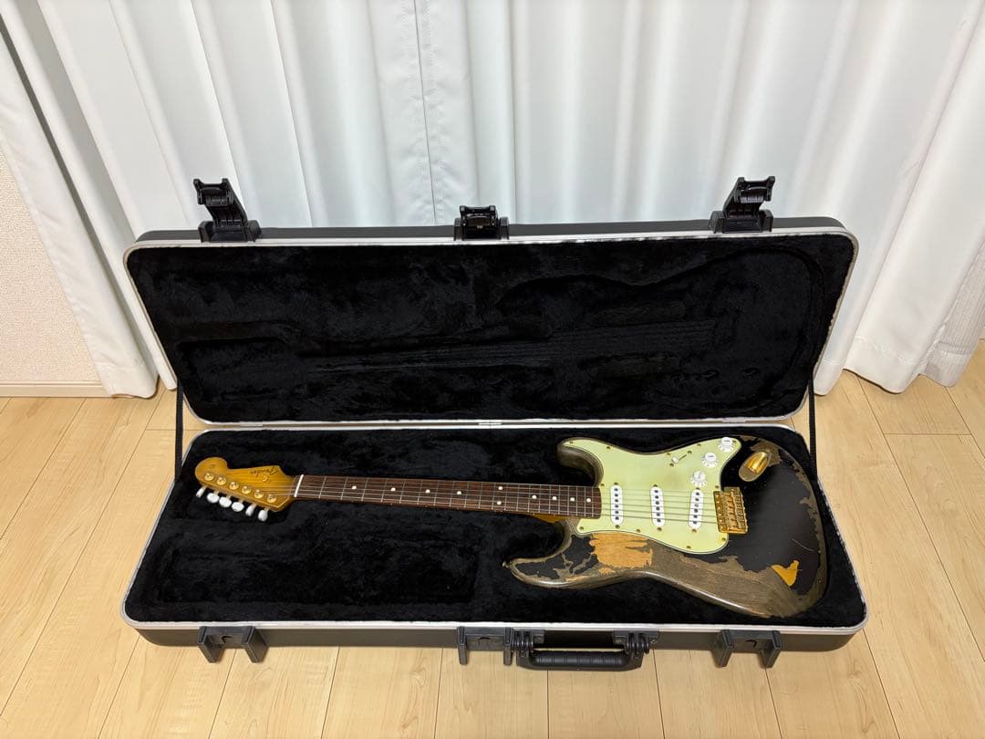お正月John Mayer Black One レプリカFender JAPAN