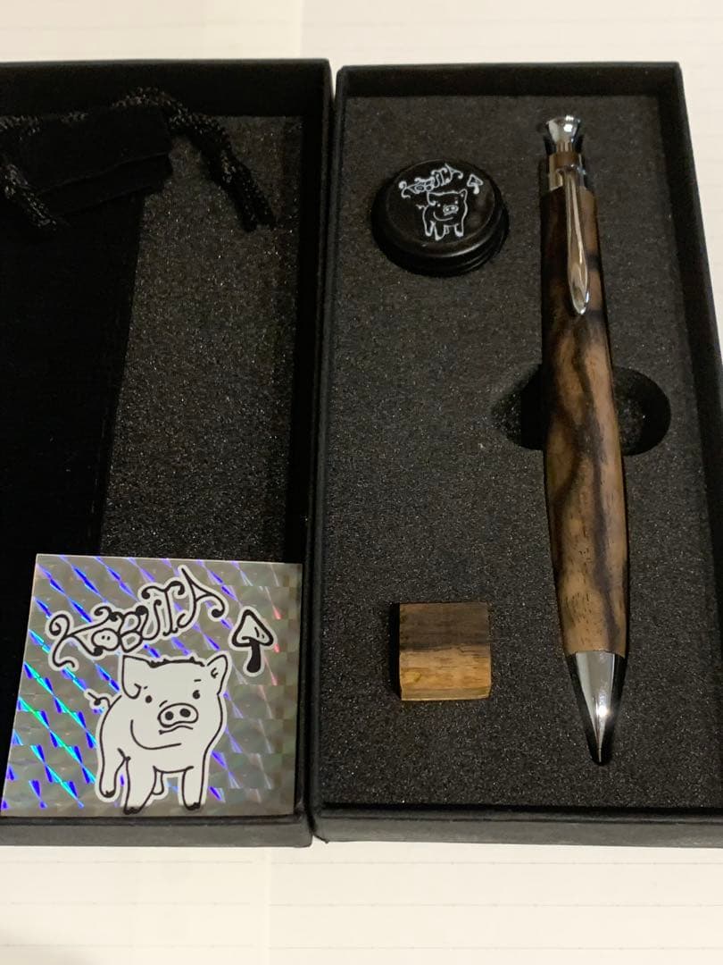 こぶた工房　特上黒柿　0.5mp