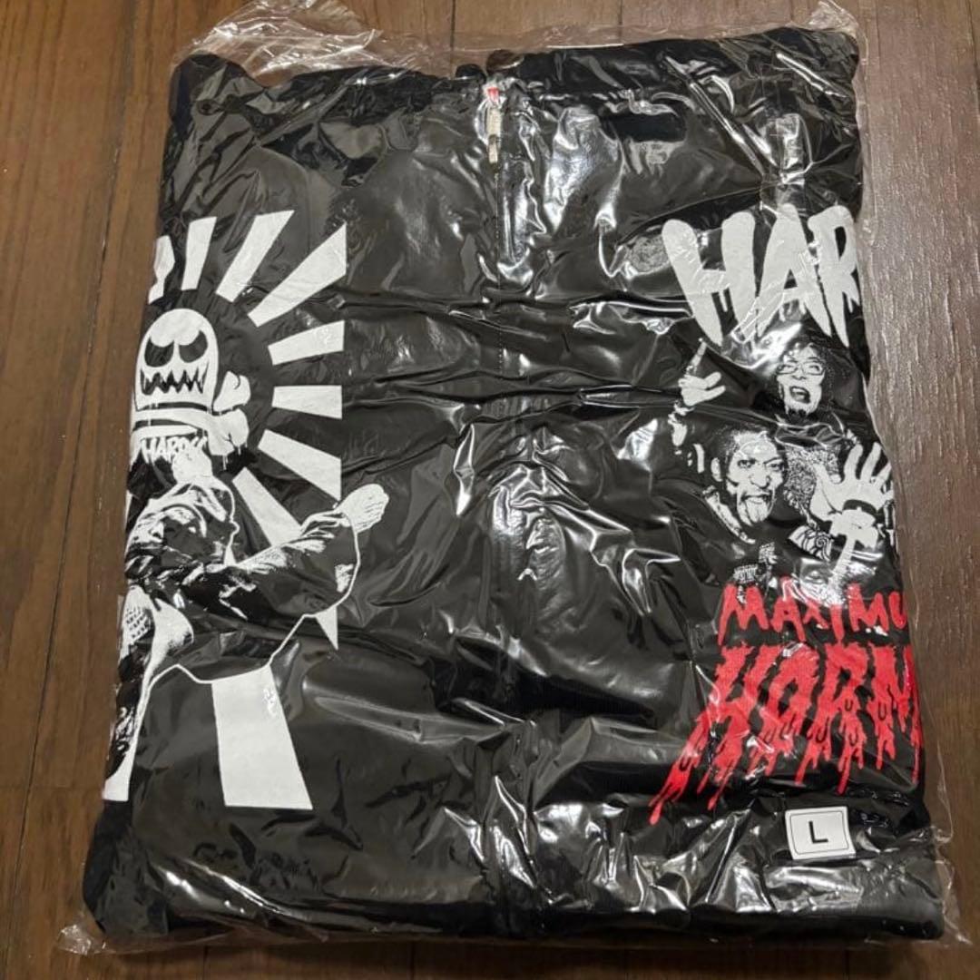 マキシマムザホルモン　ヘドバン大虐殺パーカー　L