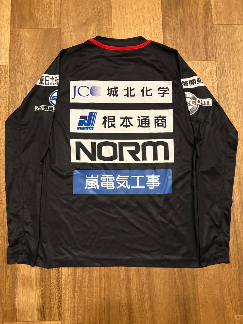 いわきFC 選手支給　トレーニングウェア