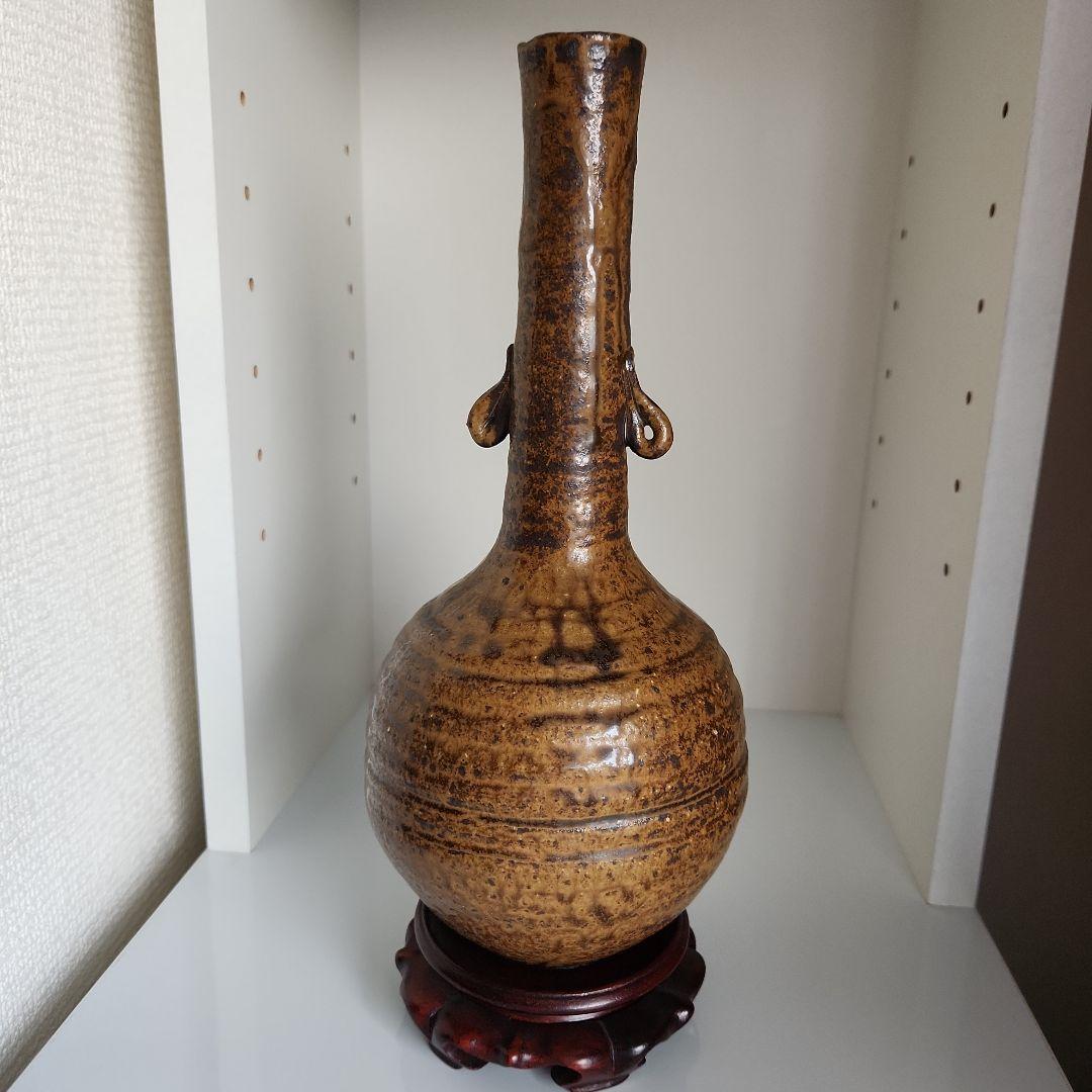 古瀬戸花入れ