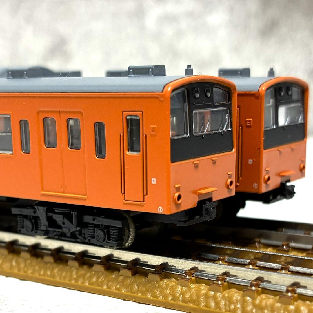 Nゲージ KATO 201系 試作車 6両セット ＋ 2両　オレンジ