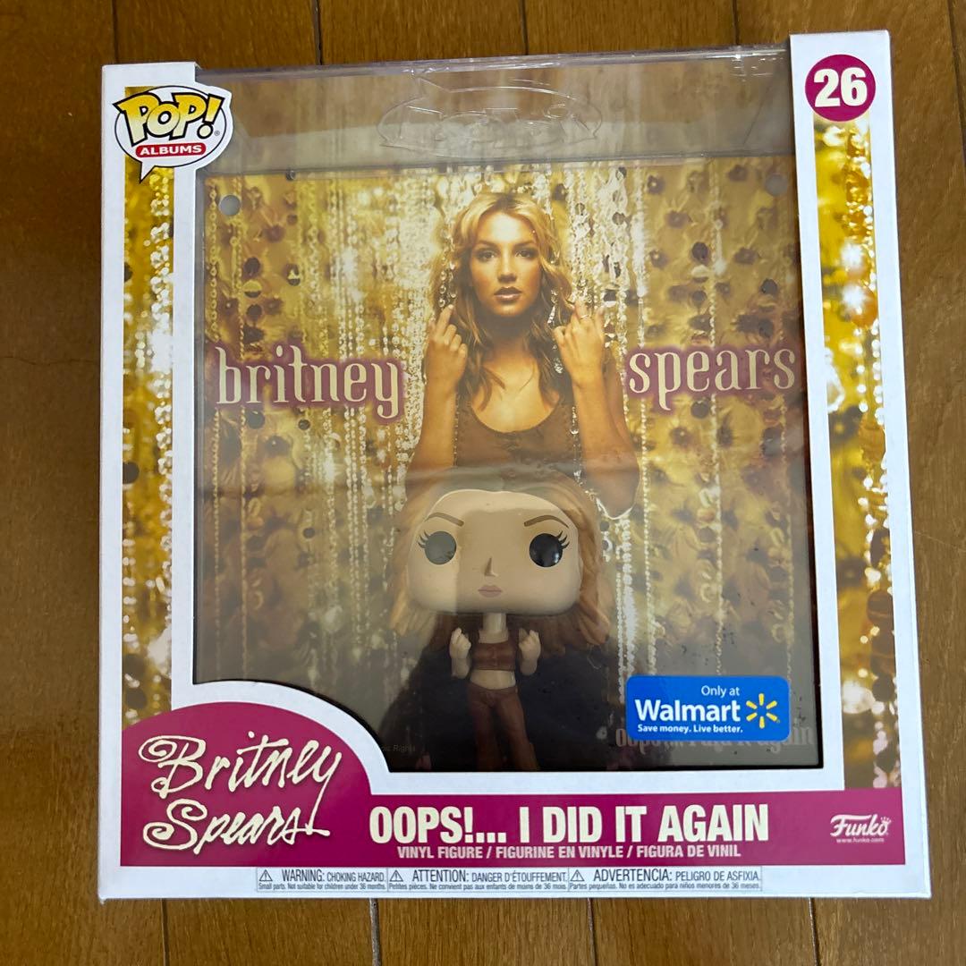 超希少　funko pop ブリトニー・スピアーズ　Walmart限定