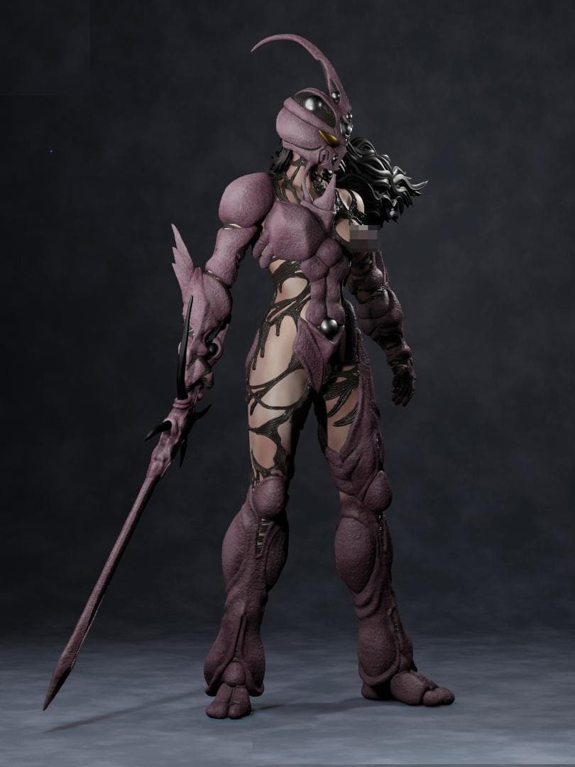 新品未使用1/6スケール 女性ガイバー ガレージキット　（未組立未塗装）