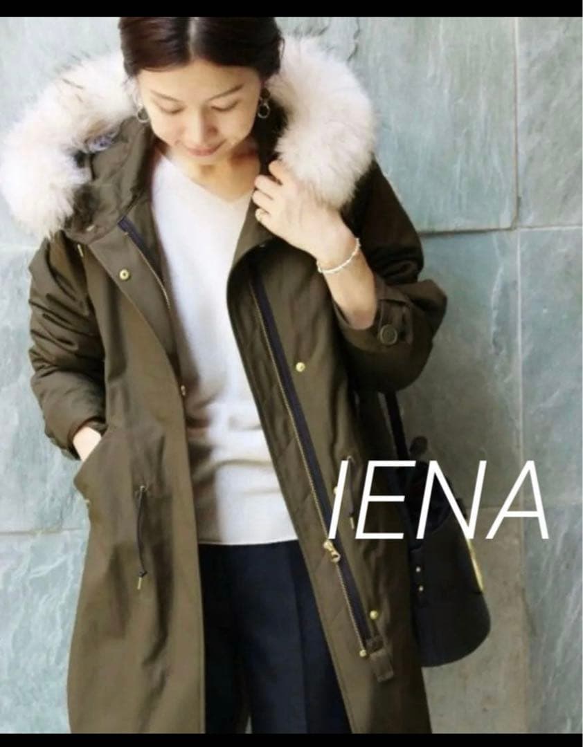 IENA　イエナ　モッズコート　カーキ38