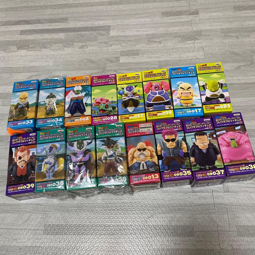 組立式ドラゴンボールZワールドフィギュアセット