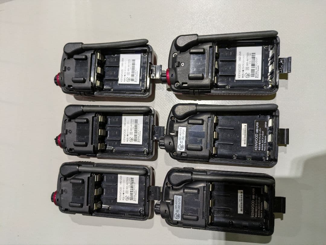 KENWOOD UBZ-LP20 トランシーバー 6台セット