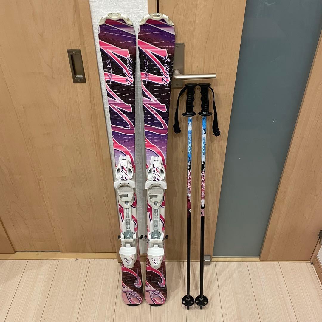 Hart ハート キッズ スキー板 ストック ジュニア 117cm