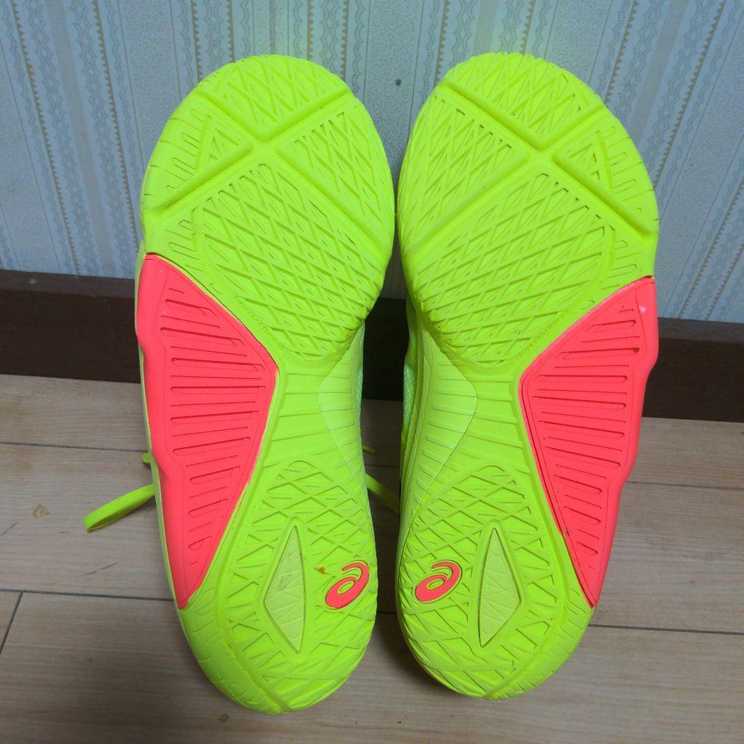ASICS バスケットボールシューズ イエロー/オレンジ