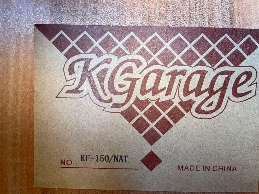 KGarage KF-150/NAT アコースティックギター