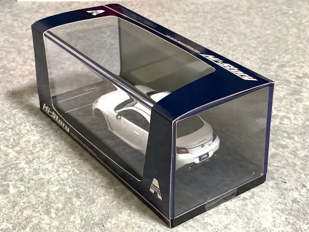 ハイストーリー　GR86 RZ クリスタルホワイトパール　1/43ミニカー