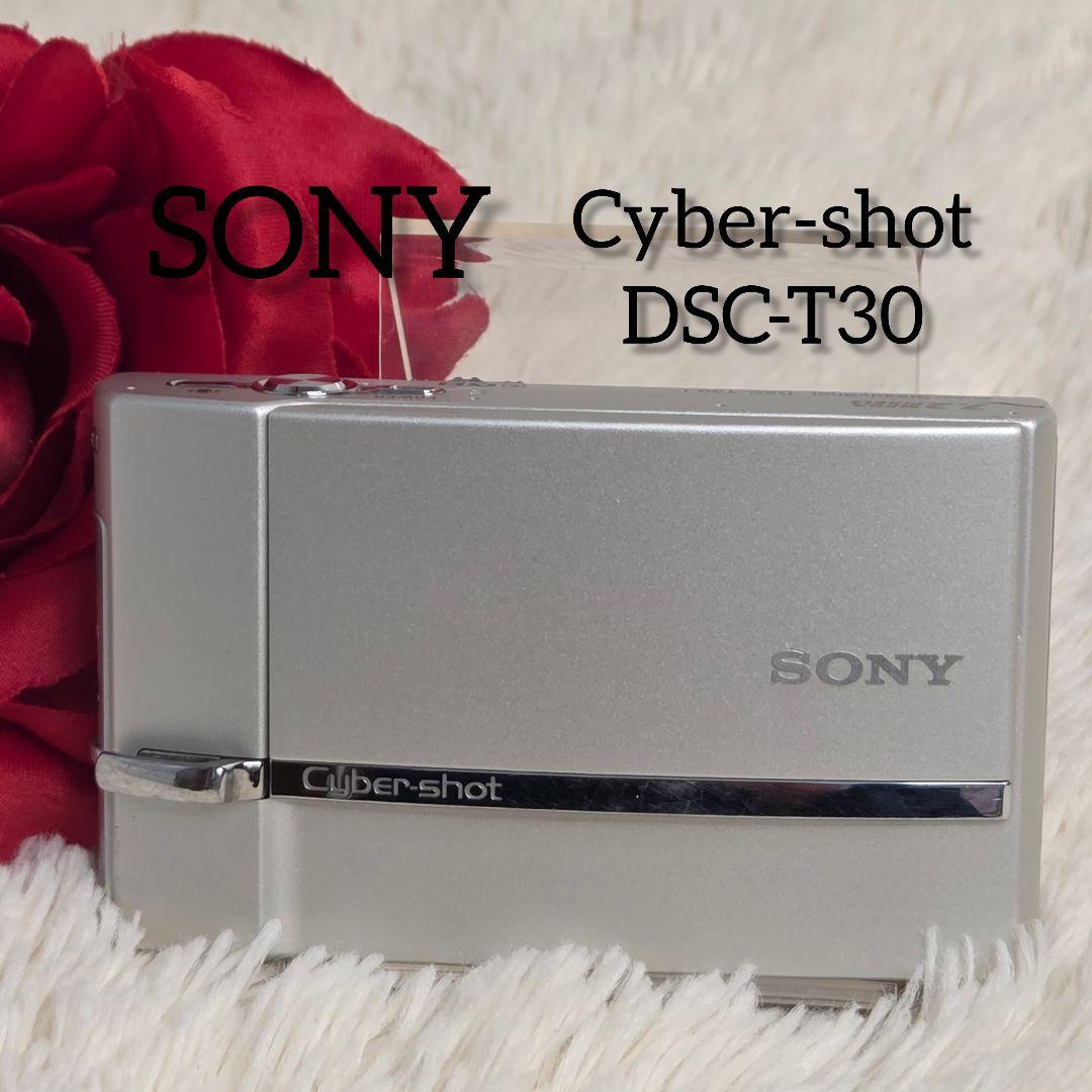 SONY ソニー サイバーショット デジタルカメラDSC-T30 シルバー