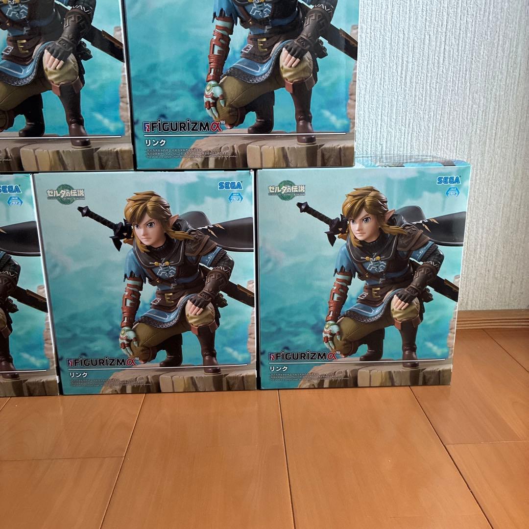 ゼルダの伝説「FiGURiZMα リンク」5体セット未開封品