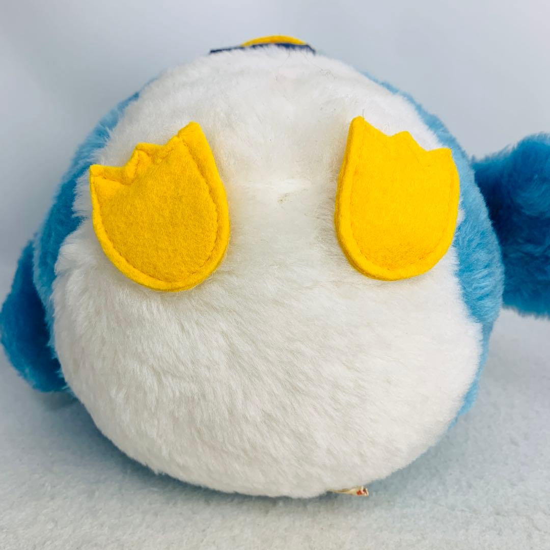 日本製　タキシードサム　ぬいぐるみ　レトロ　青　ブルー　サンリオ