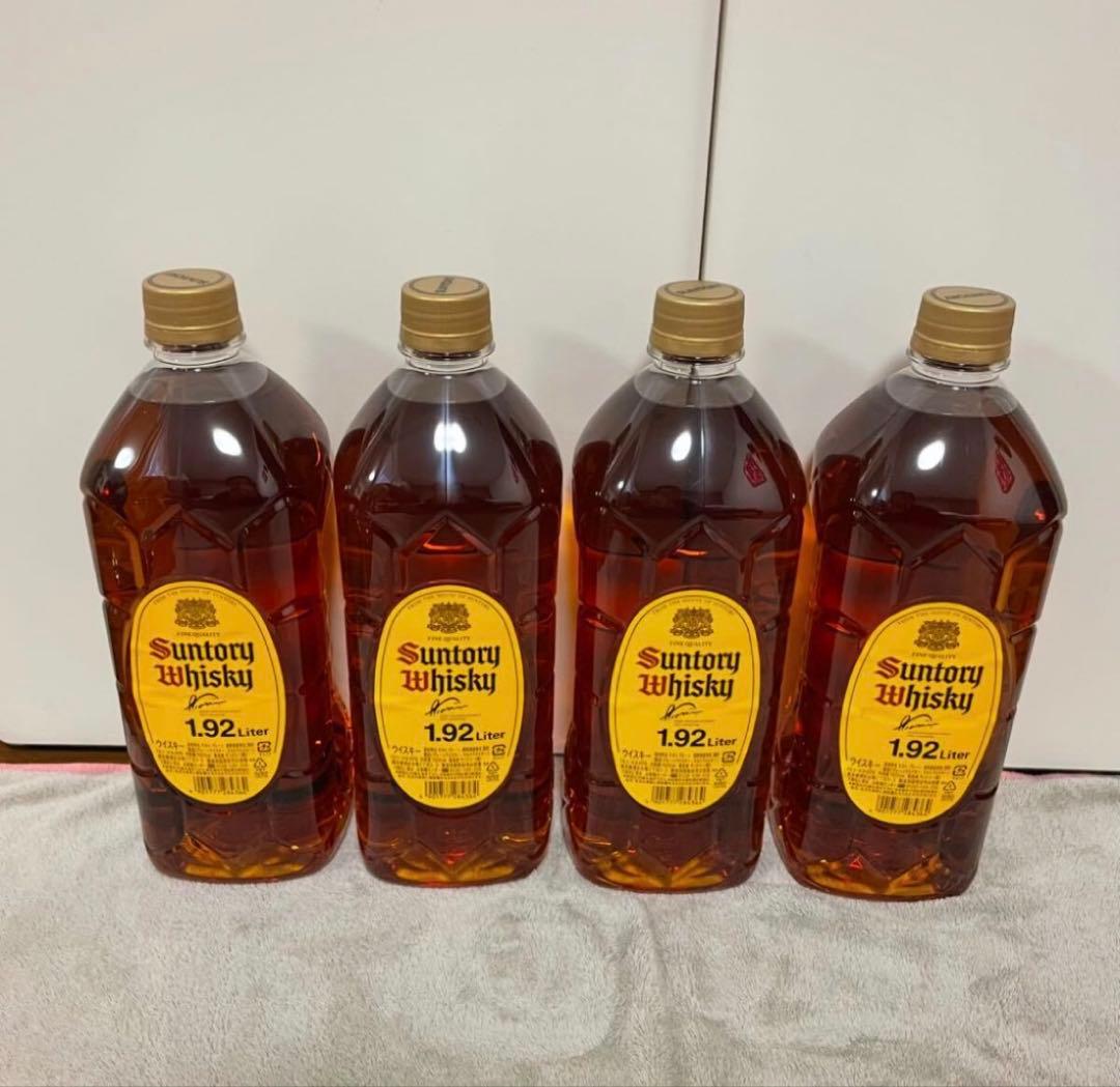 サントリー　角　ウイスキー　1.92L 4本