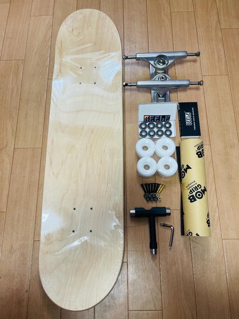DIYスケートボード8.0コンプリート ストリート系ステッカー100枚付き