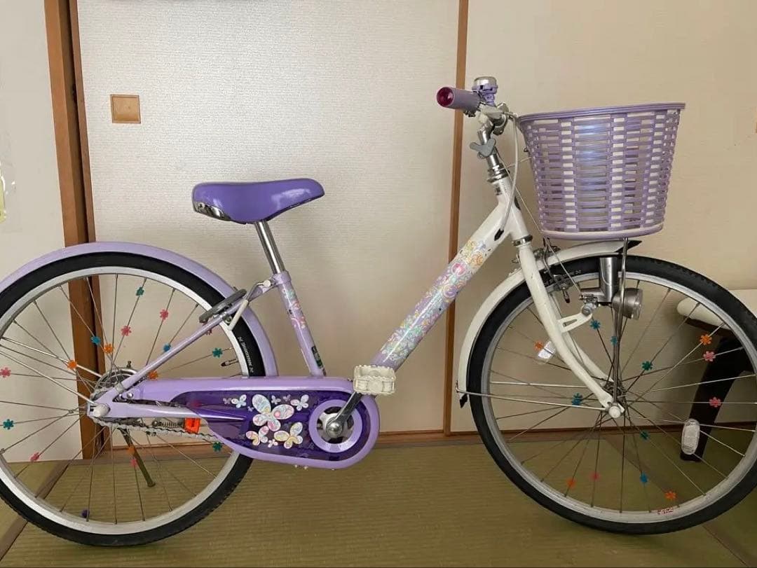 引取り限定　ブリヂストン　エコバル　子供自転車　22インチ　変速なし　ベランダー
