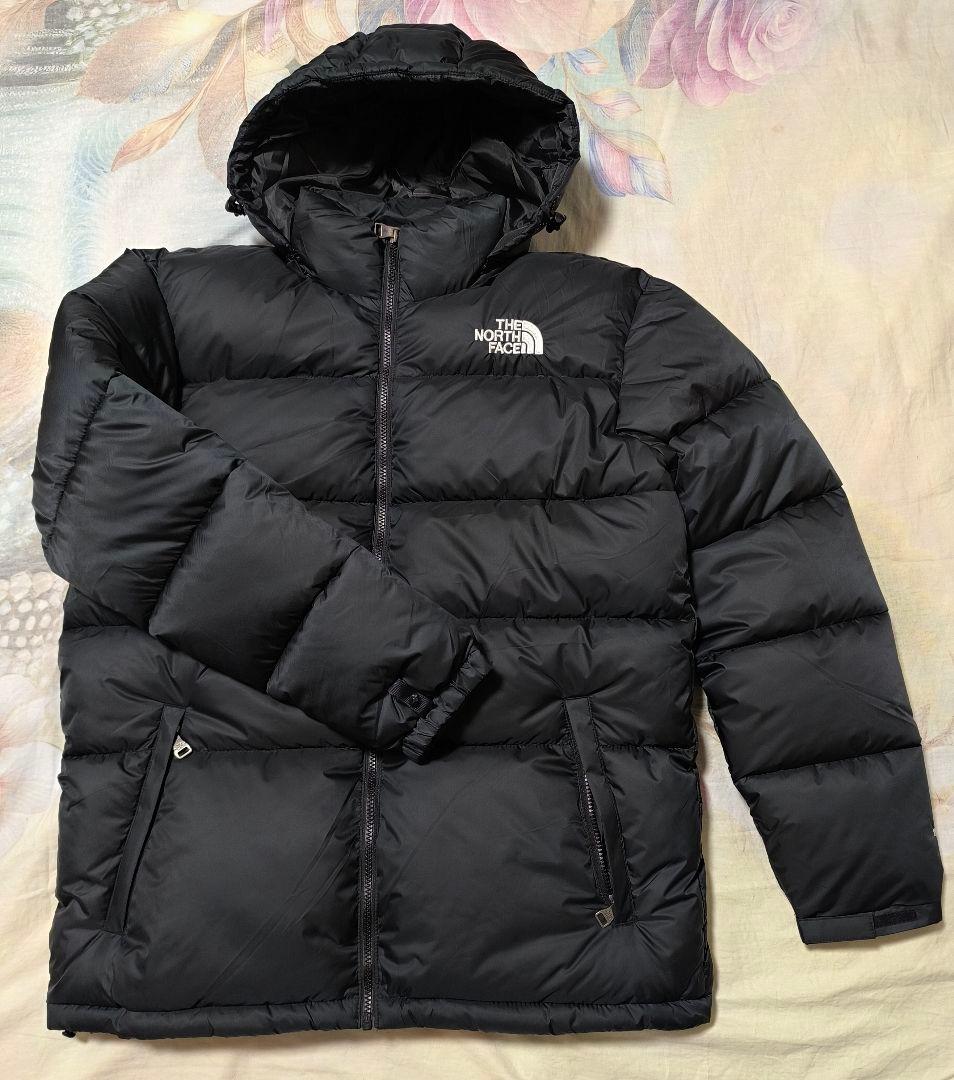 THE NORTH FAC E black ダウンジャケット, S