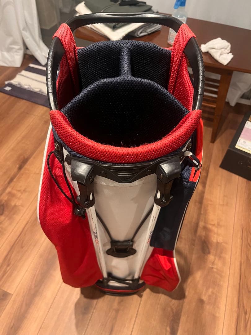 BEAMS GOLF スタンド キャディバッグ トリコロールカラー 生産終了