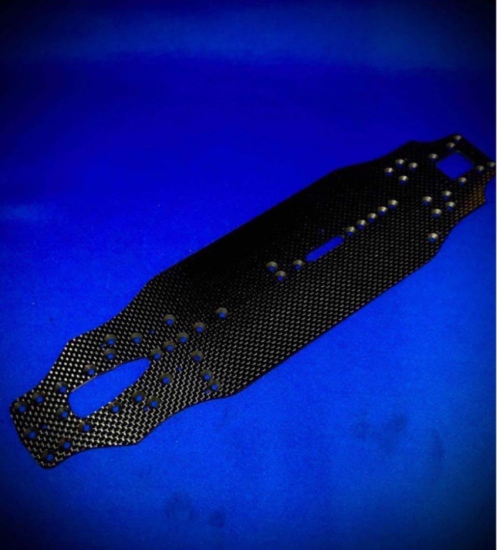 タミヤ　TRF420X 用　シャーシ　蕨山Carbon