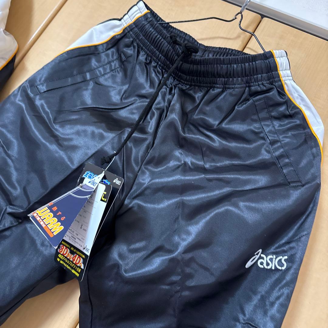 新品　アシックス　ジャムジー　S 機能付　秋冬春用　セットアップ　上下