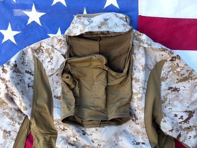 米軍実物　USMC　180S コンバットデザートジャケット M　マーパット　07