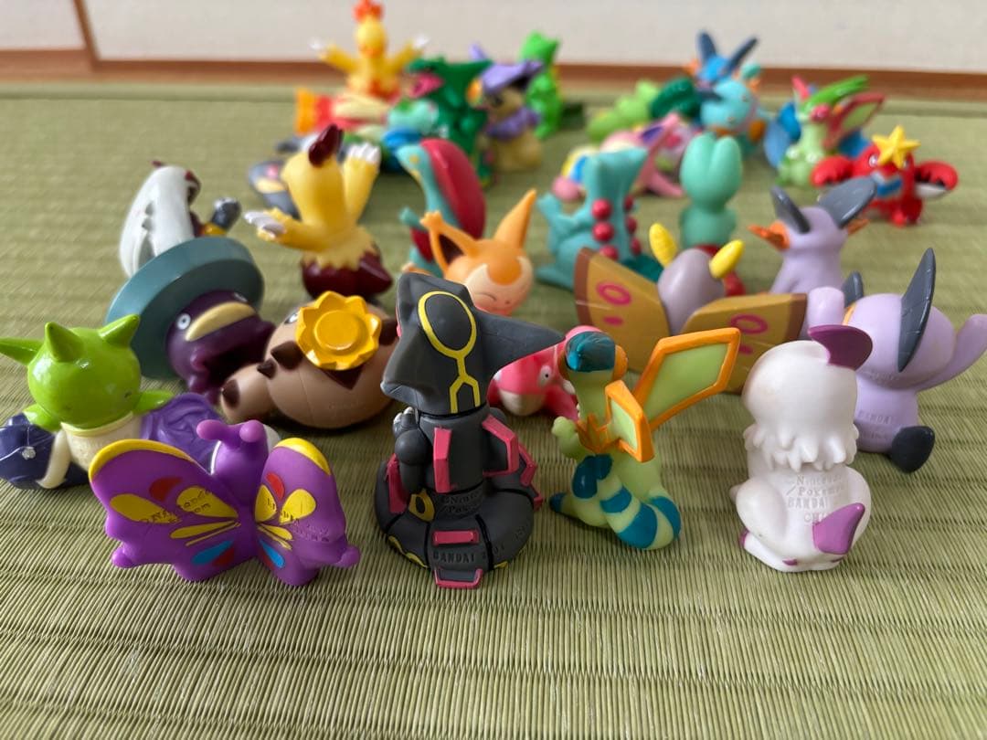 ポケモンキッズ 指人形 フィギュア 色違い レックウザ まとめ売り モンコレ