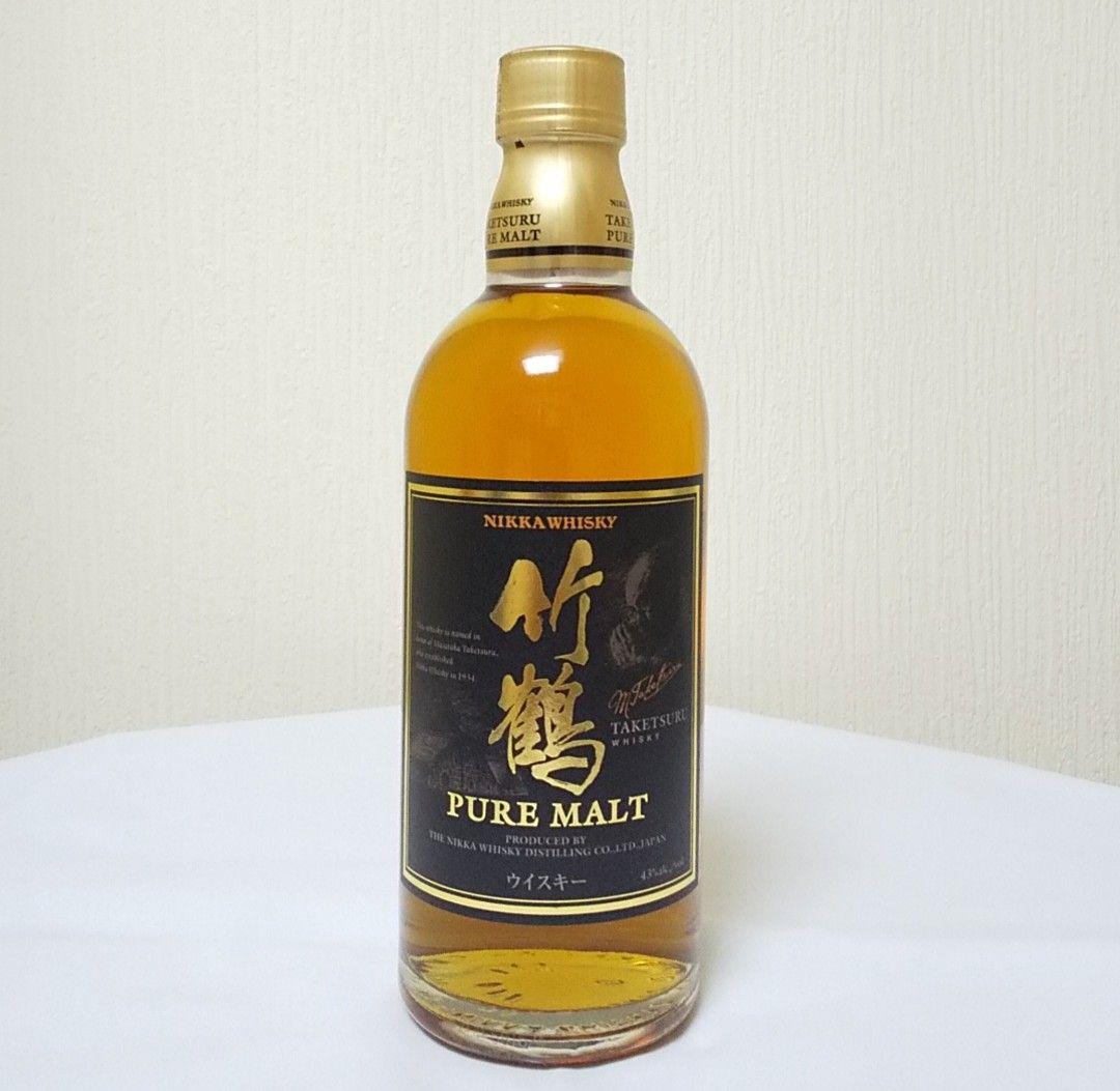 旧ラベル 竹鶴 ピュアモルト 43% 500ml
