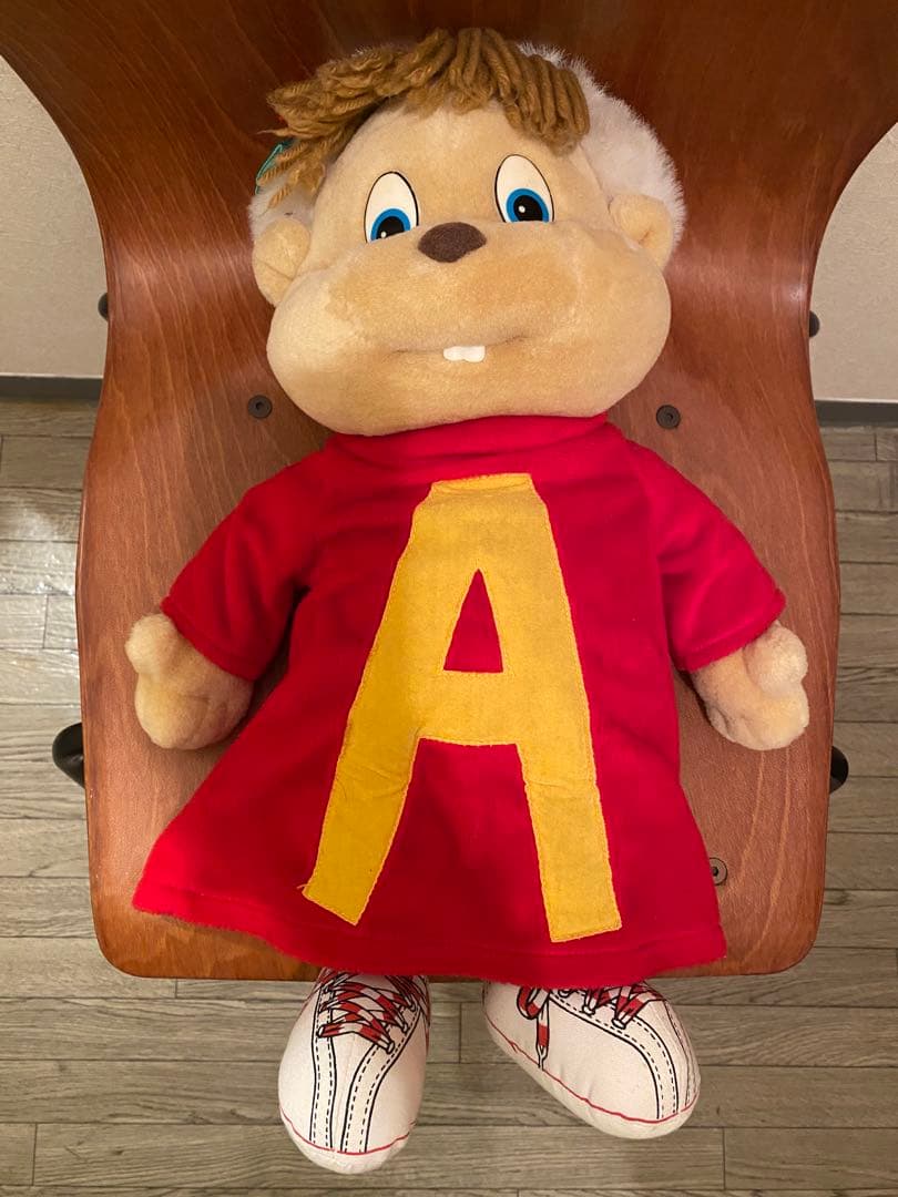 アルビン チップマンクス サンタ ぬいぐるみ　クリスマス
