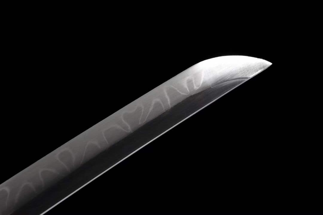 特価焼刃木の葉紋『シンロン侍』 武具　刀装具　日本刀　模造刀 居合刀