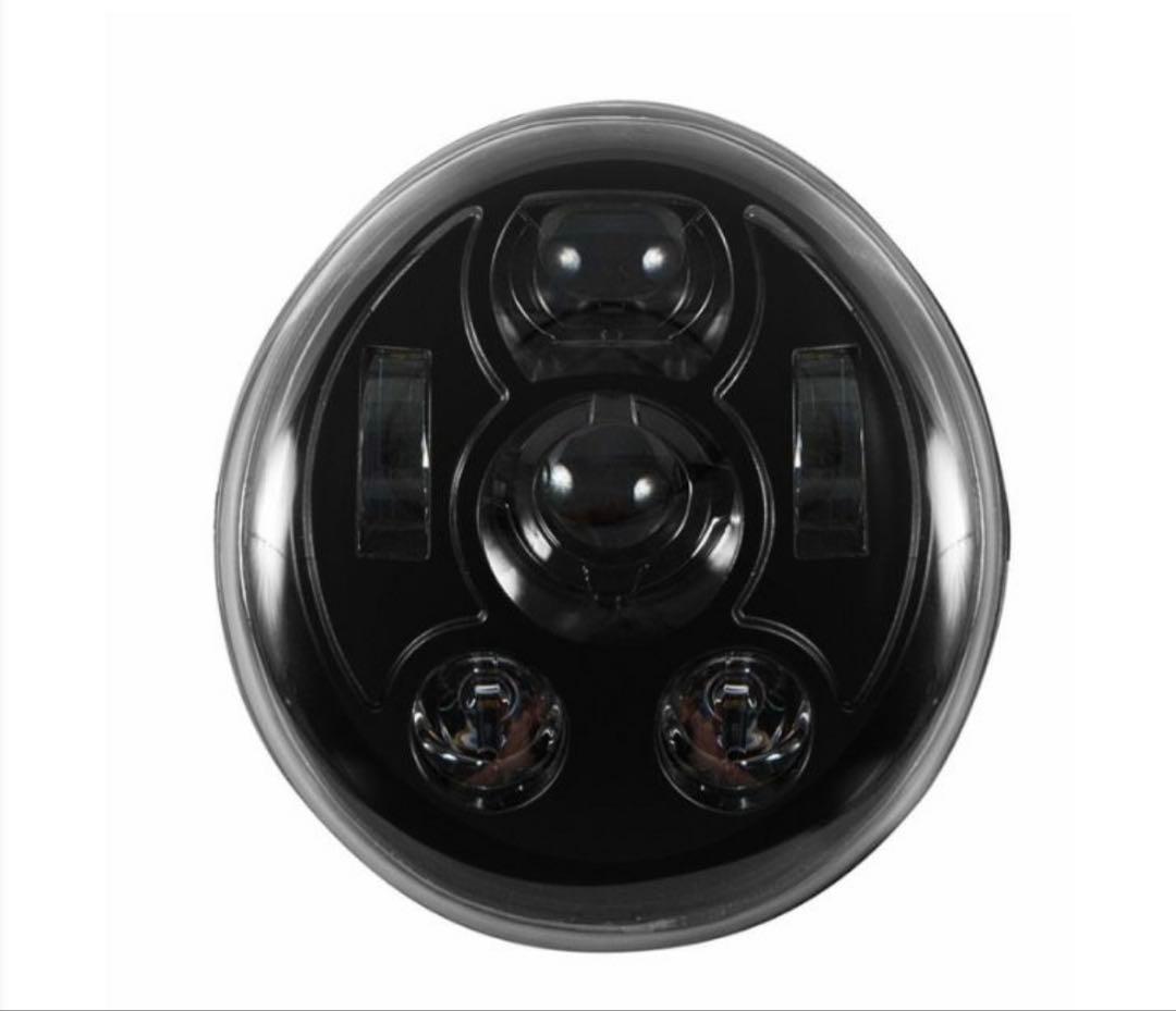 極美品 HOGWORKZ製 ハーレー LED ヘッドライト