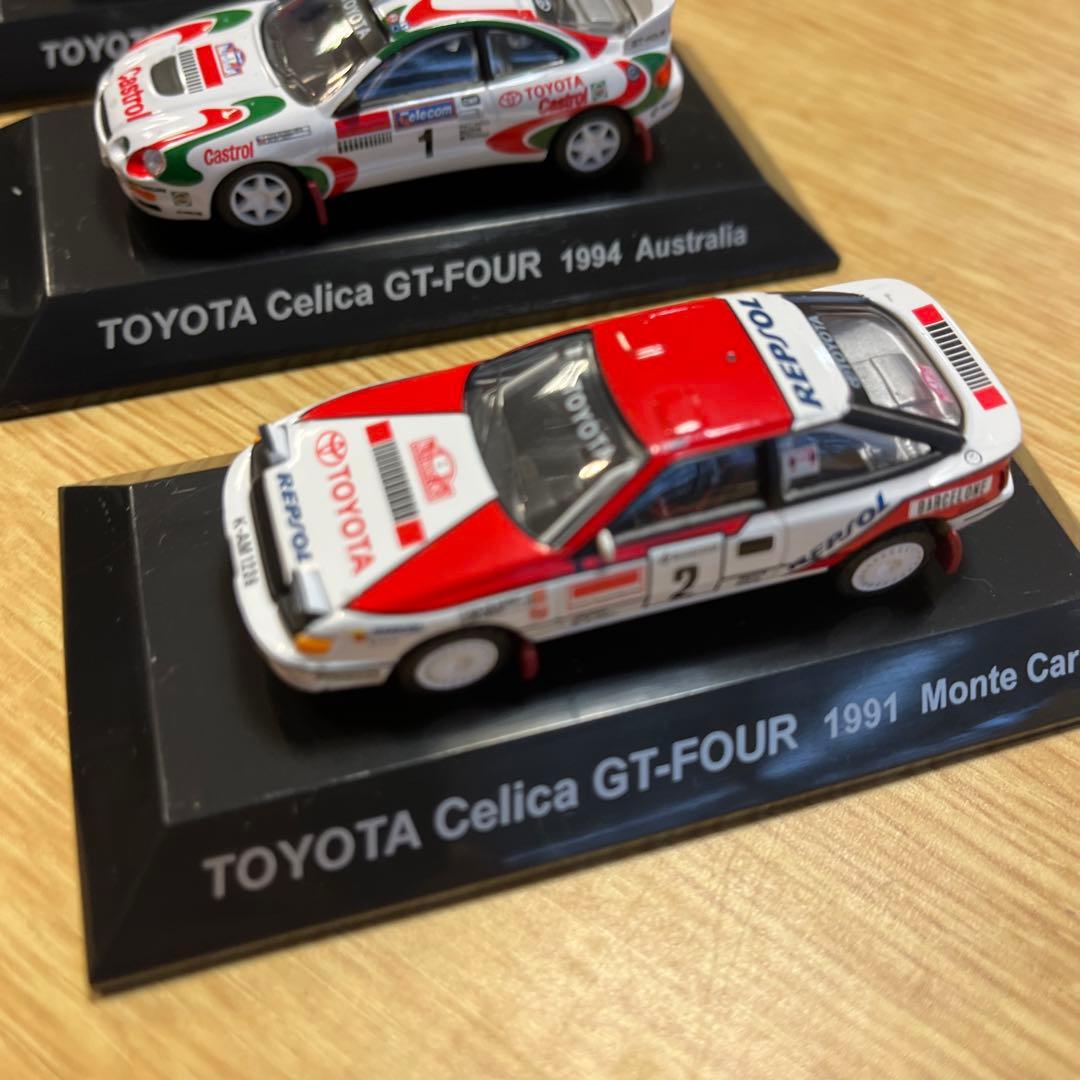 CMsトヨタ SS.6 ラリーカーコレクション 7台セット1/64