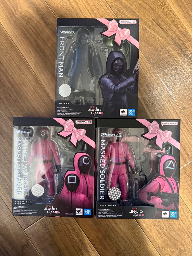 S.H.Figuarts 「イカゲーム」3点セット！(新品未開封)